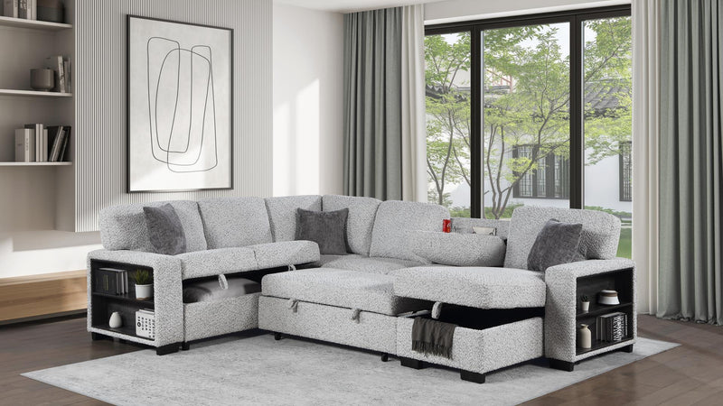 Giza Sectional Gray - Giza Sectional Gray