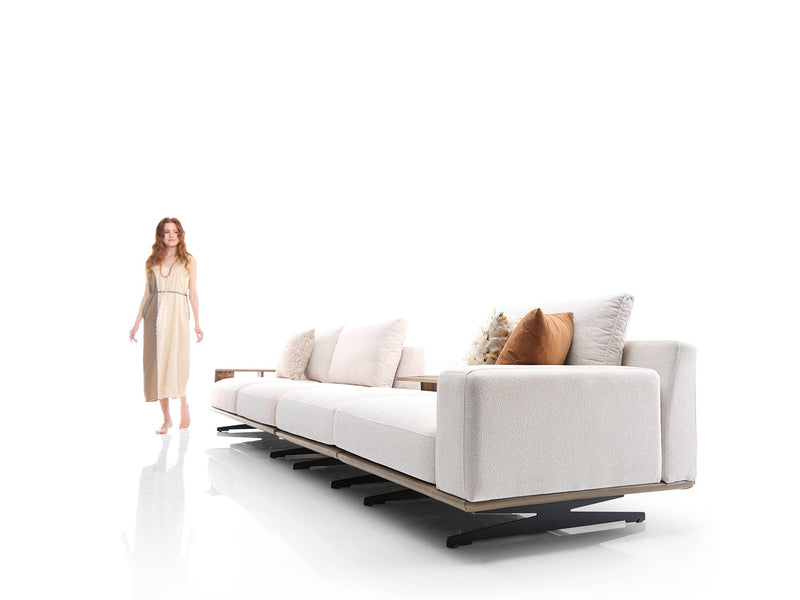 Giza Sectional Sofa in Cream - 200-ELI-GIZ-VNT-01-S