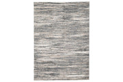 Gizela Ivory/Beige/Gray Large Rug - Gate FurnitureRug Large