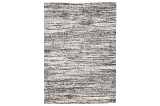 Gizela Ivory/Beige/Gray Medium Rug - Gate FurnitureRug Medium