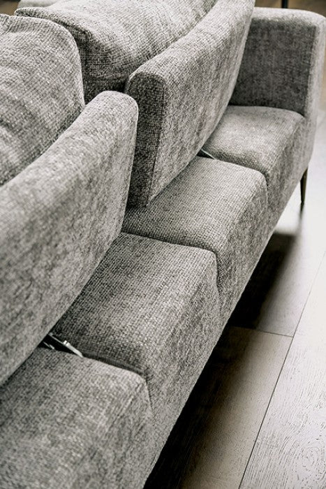 Gladbach Gray Loveseat - FM63007GY-LV