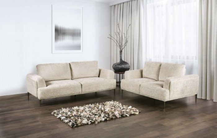 Gladbach Light Brown Loveseat - FM63007LB-LV