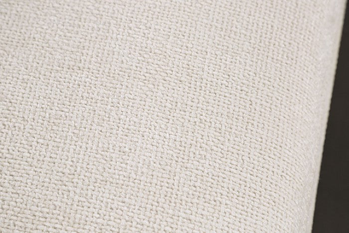 Gladbach Linen White Loveseat - FM63007WH-LV