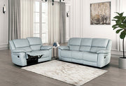 Glarus Powder Blue Recliner Chair - FM69003BL-CH-M
