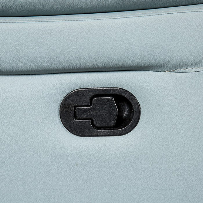 Glarus Powder Blue Recliner Chair - FM69003BL-CH-M