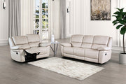 Glarus White Recliner Chair - FM69003WH-CH-M