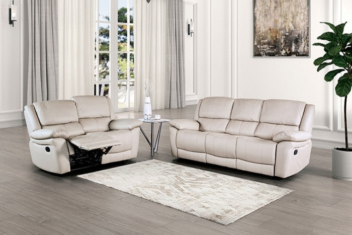 Glarus White Recliner Chair - FM69003WH-CH-M