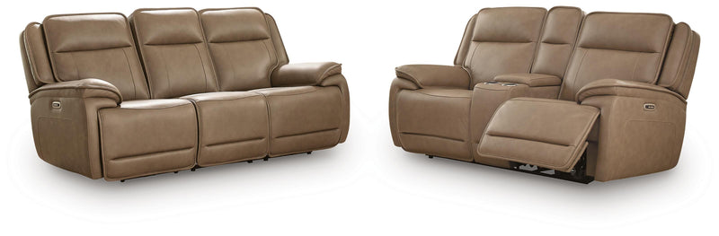 Glencroft Sofa and Loveseat in Sahara - PKG023978