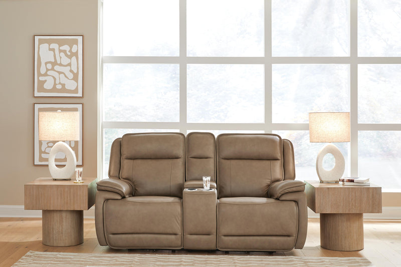 Glencroft Sofa and Loveseat in Sahara - PKG023978