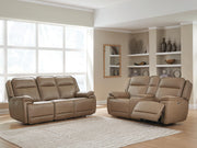 Glencroft Sofa and Loveseat in Sahara - PKG023978