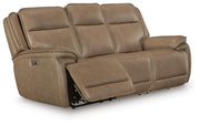 Glencroft Sofa and Loveseat in Sahara - PKG023978