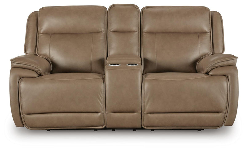 Glencroft Sofa and Loveseat in Sahara - PKG023978