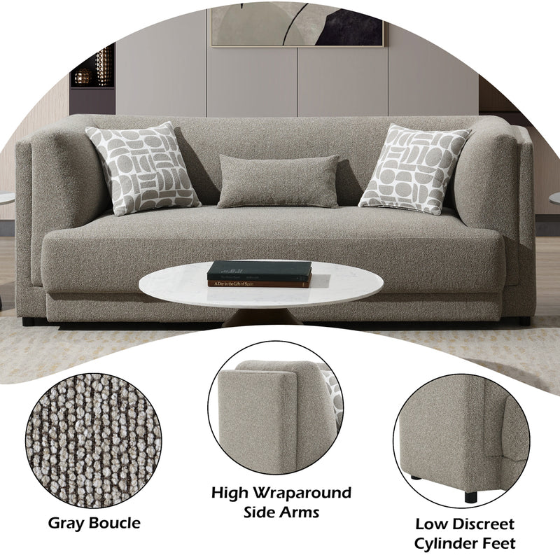 Glenda Sofa w/3 Pillows - LV05380