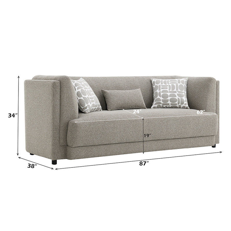 Glenda Sofa w/3 Pillows - LV05380