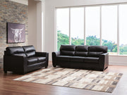 Glennbre Sofa and Loveseat in Midnight - PKG026536