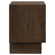 Glenwood 2-drawer Nightstand Bedside Table Warm Brown - 225012