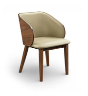 Glenwood Vegan Leather Upholstered Dining Chair in Khaki, Set of 2 - 88035Khaki-C