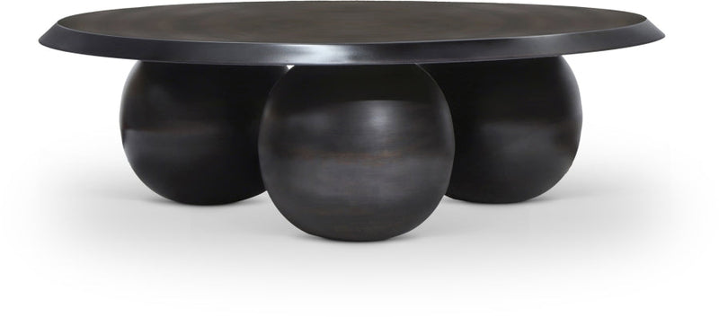 Globus Iron Coffee Table in Black - 225Black-CT