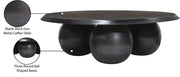 Globus Iron Coffee Table in Black - 225Black-CT