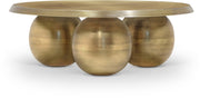 Globus Iron Coffee Table in Gold - 225Gold-CT