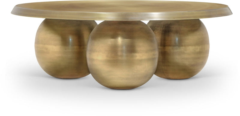 Globus Iron Coffee Table in Gold - 225Gold-CT