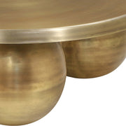 Globus Iron Coffee Table in Gold - 225Gold-CT