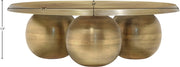 Globus Iron Coffee Table in Gold - 225Gold-CT