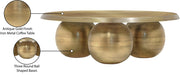 Globus Iron Coffee Table in Gold - 225Gold-CT