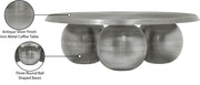 Globus Iron Coffee Table in Silver - 225Silver-CT