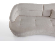 Gloria 4-pieces (2 Sofa & 2 Swivel Chair) Livingroom in Cream - 200-ZEN-GLO-CRE-3311
