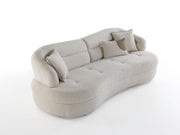 Gloria Convertible Sofa in Cream - 200-ZEN-GLO-CRE-3