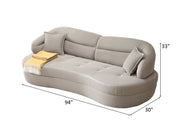 Glorie 94" Wide Extendable Sofa - Gate FurnitureExtendable Sofas