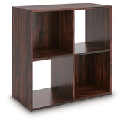 Glosmount Cherry/Light Brown Four Cube Organizer - EA1055-2X2