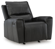 Glossmore Black Recliner - PCU1170025