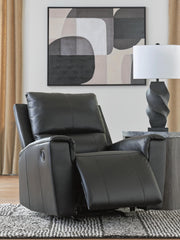 Glossmore Black Recliner - PCU1170025