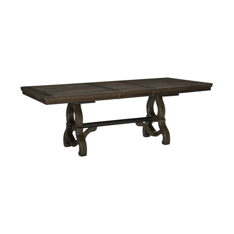 Gloversville Brown Extendable Dining Set - Gate FurnitureDining Room Set