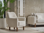 Gold Chair in Cream - 200-SER-GOL-PINAR03-B
