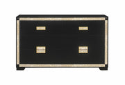 Blake Black/Gold Dresser - BLAKE-BLACK/GOLD-DR