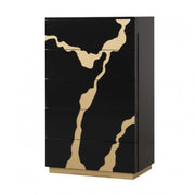 Goldsberg Black/Gold Chest - FM7425BK-C