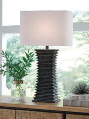 Golzar Black Table Lamp - L236094