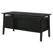 Goodson 64-inch 4-Drawer Double Pedestal Computer Desk Black - 801586