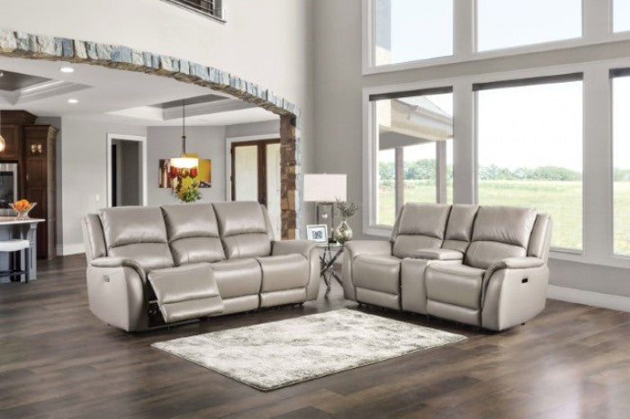 Gorgius Light Gray Power Recliner - CM9910ST-CH-PM