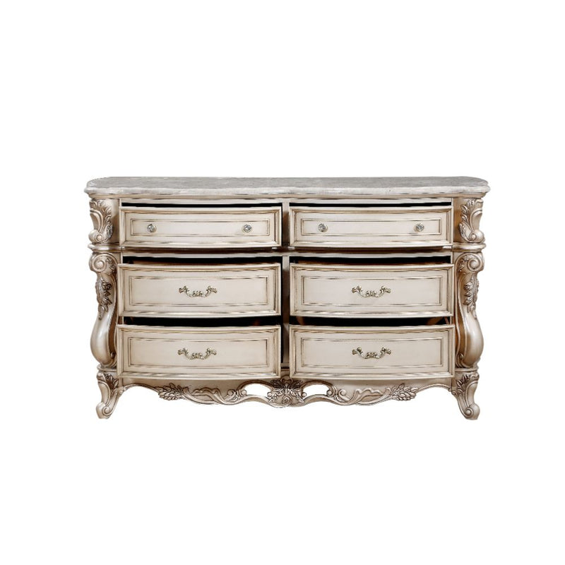 Gorsedd Dresser W/Marble Top - 27445