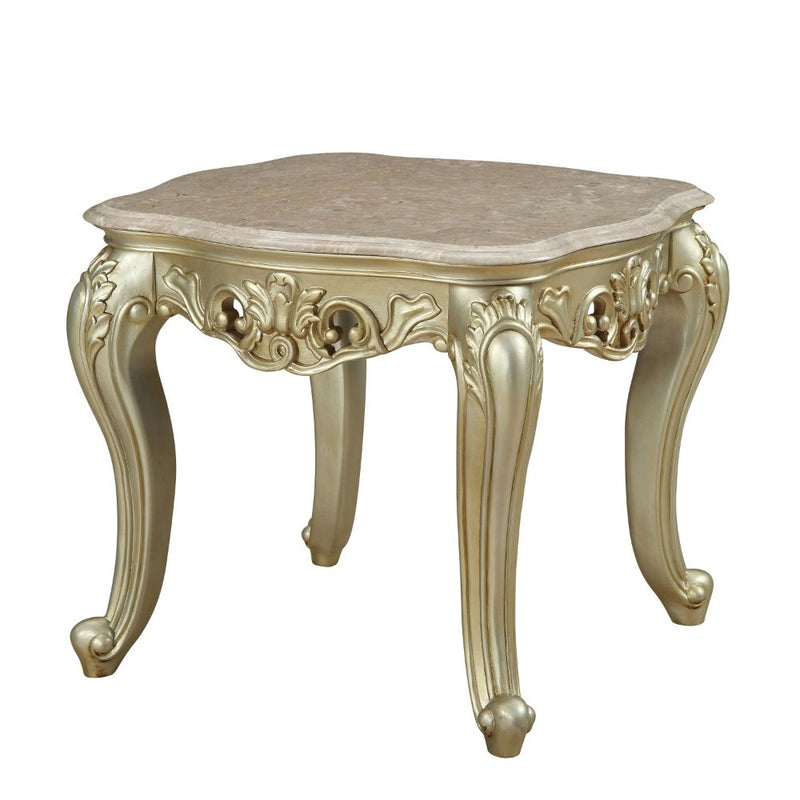 Gorsedd End Table W/Marble Top - 82442