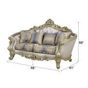 Gorsedd Loveseat W/4 Pillows - 52441