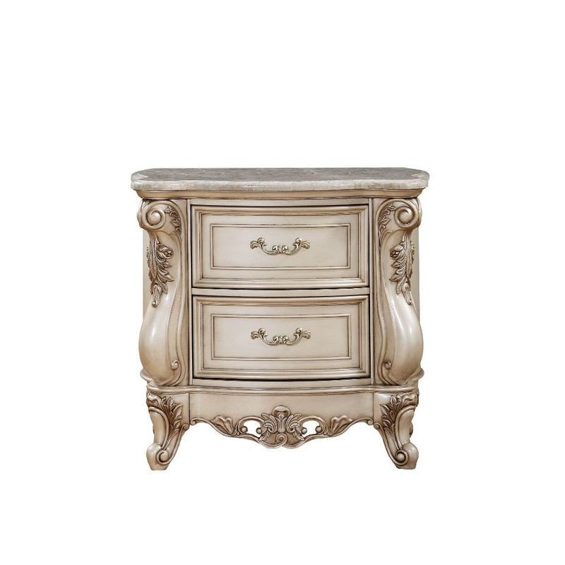 Gorsedd Nightstand W/Marble Top - 27443