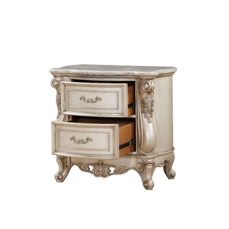 Gorsedd Nightstand W/Marble Top - 27443