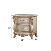 Gorsedd Nightstand W/Marble Top - 27443