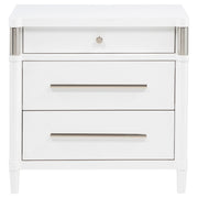 Gracemont 3-drawer Bedroom Nightstand Bedside Table White - 225072