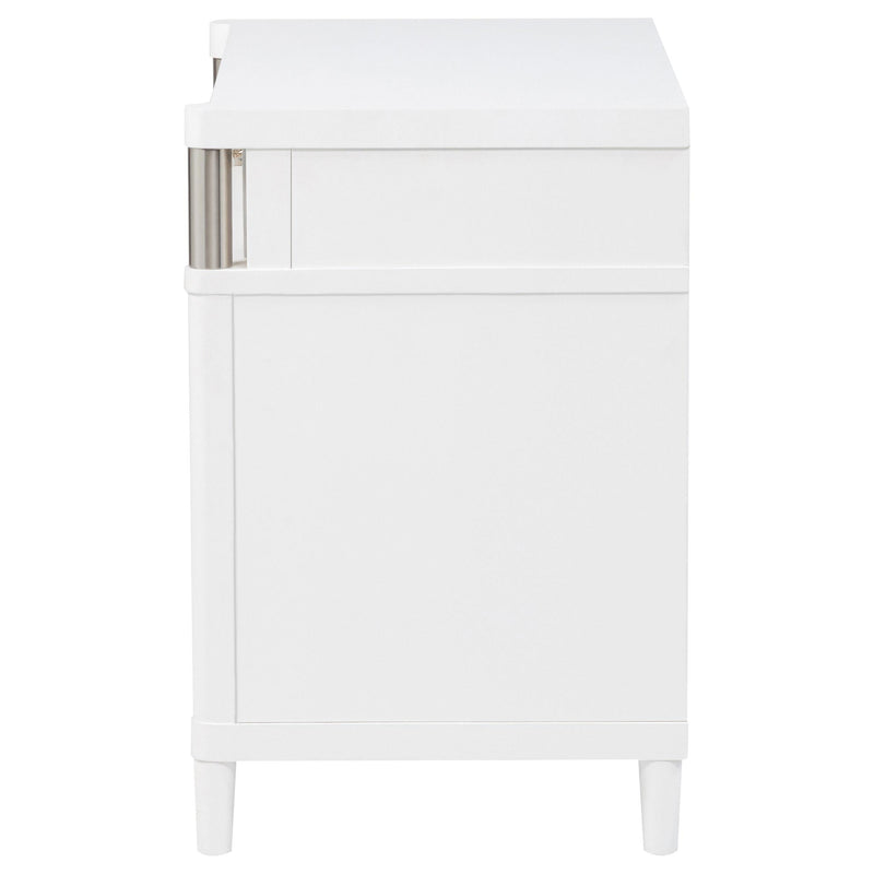 Gracemont 3-drawer Bedroom Nightstand Bedside Table White - 225072